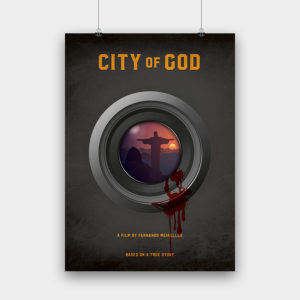 City of God Kunstdruck – 50 x 70 cm