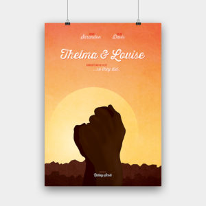 Thelma & Louise Kunstdruck – 50 x 70 cm