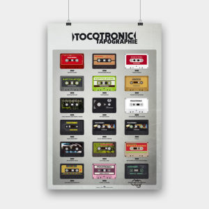 TOCOTRONIC TAPOGRAPHIE Kunstdruck – 50 x 73 cm