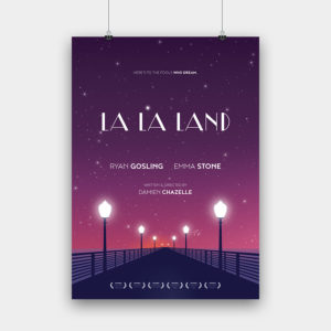 La La Land Kunstdruck – 50 x 70 cm