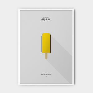 IceCream Tarantino »Kill Bill: Vol.1« – 50 x 70 cm mit Rahmen