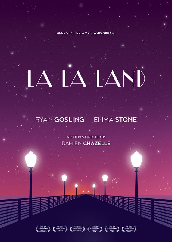 La La Land Poster (© grafinesse)