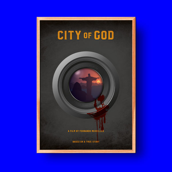 City of God Kunstdruck – 50 x 70 cm