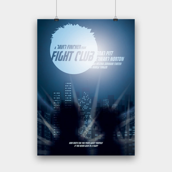 Fight Club Kunstdruck – 50 x 70 cm