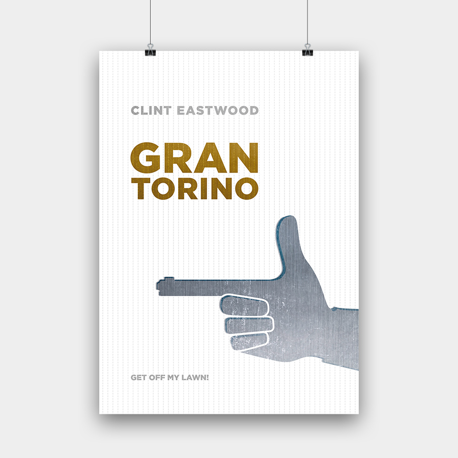 Gran Torino Kunstdruck – 50 x 70 cm