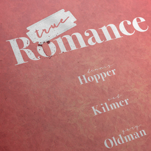 True Romance Kunstdruck – Detailansicht