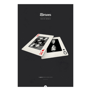 David Bowie »Heroes« – 50 x 73 cm