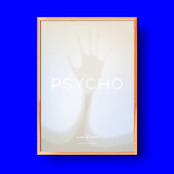 Psycho Kunstdruck – 50 x 70 cm