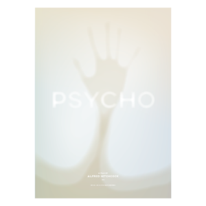Psycho Kunstdruck – 50 x 70 cm