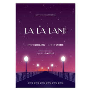 La La Land Kunstdruck – 50 x 70 cm