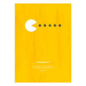 #wirsindmehr Poster – 50 x 70 cm