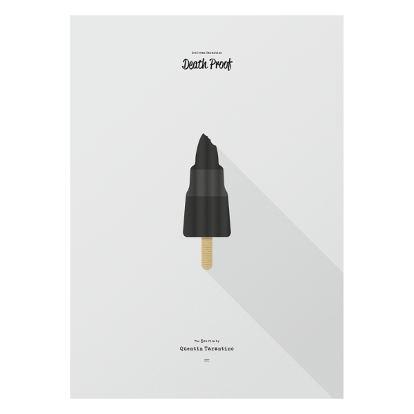 IceCream Tarantino »Death Proof« – 50 x 70 cm