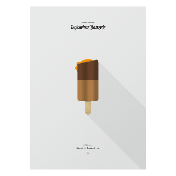 IceCream Tarantino »Inglourious Basterds« – 50 x 70 cm