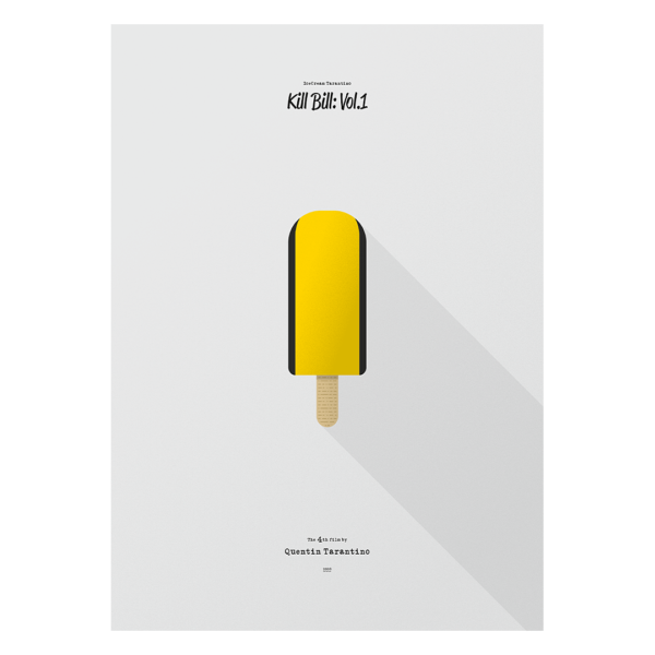 IceCream Tarantino »Kill Bill: Vol.1« – 50 x 70 cm
