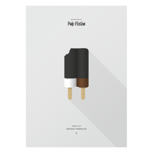 IceCream Tarantino »Pulp Fiction« – 50 x 70 cm
