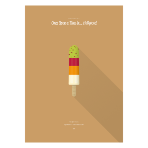 IceCream Tarantino »Once Upon a Time in... Hollywood« – 50 x 70 cm